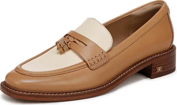 Sam Edelman Women's Denise Loafer Light Cashew/Bleached Wheat 7.5 Medium