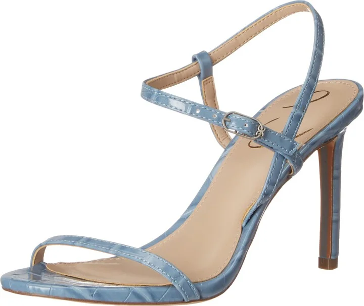 Sam Edelman Women's Doran Heeled Sandal Aspen Sky 9.5 Medium