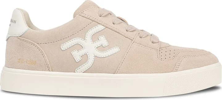 Sam Edelman Women's Ellie Lace-Up Low-Top Sneakers - Limestone/Sugar - Image 2