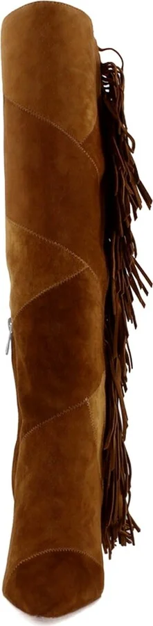 Sam Edelman Women's Ellis Knee High Boot Frontier Brown/Harvest Brown Wide Calf 9 Medium