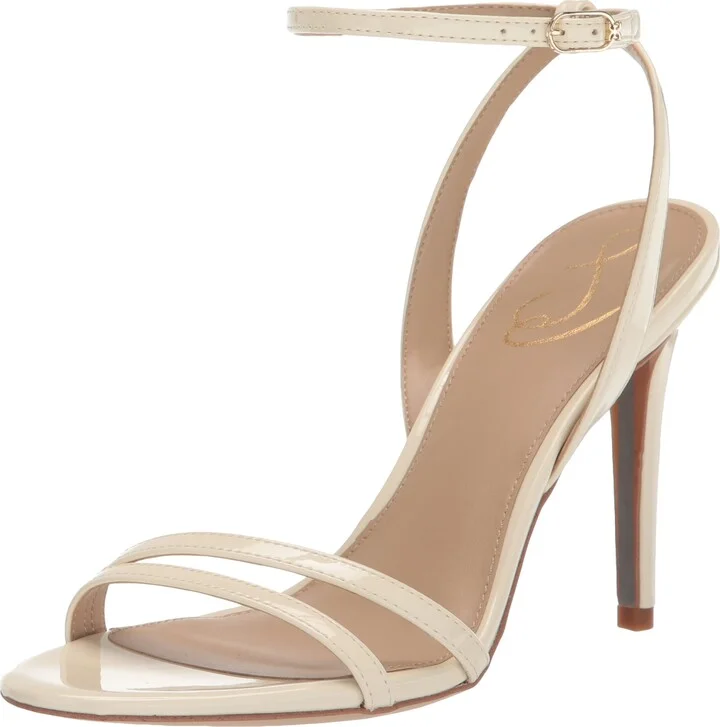 Sam Edelman Women's Gemmie Heeled Sandal Porcelain 11 Medium