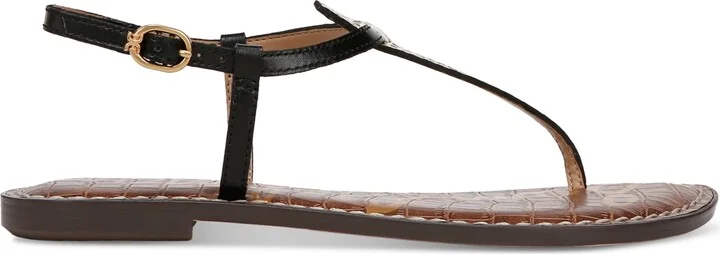 Sam Edelman Women's Gigi T-Strap Flat Sandals - Image 2
