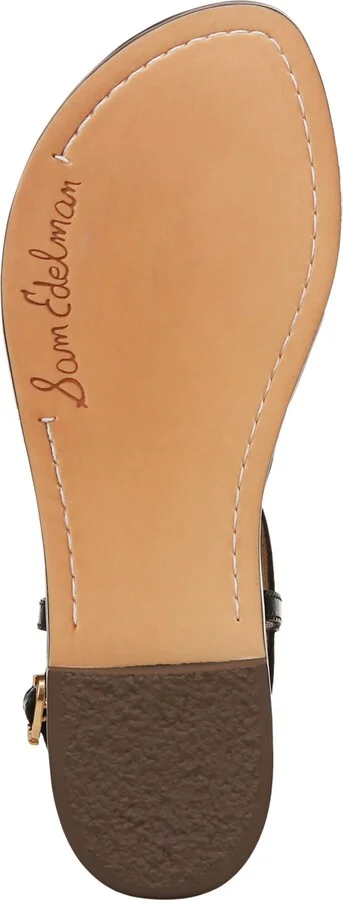 Sam Edelman Women's Gigi T-Strap Flat Sandals - Image 5