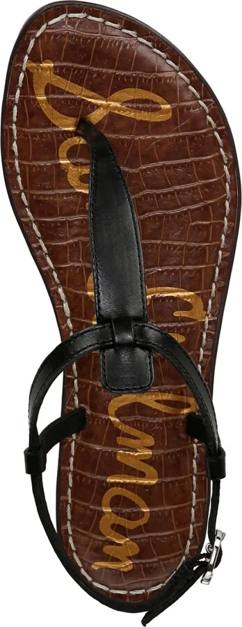 Sam Edelman Women's Gigi T-Strap Flat Sandals - Image 9