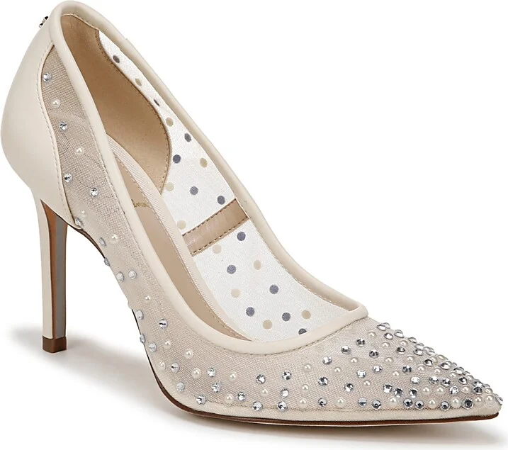 Sam Edelman Women's Hazel 2 Mesh Pointed Pumps