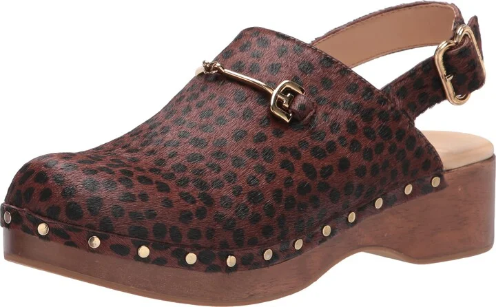 Sam Edelman Women's Hilda Clog Dark Brown 6 Medium