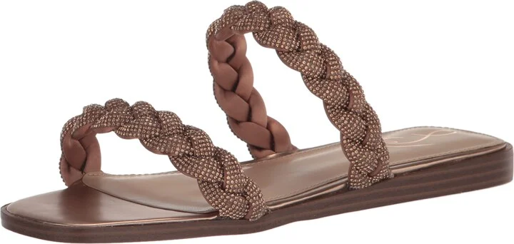 Sam Edelman Women's Inette Sandal Rose Gold 10.5 Medium