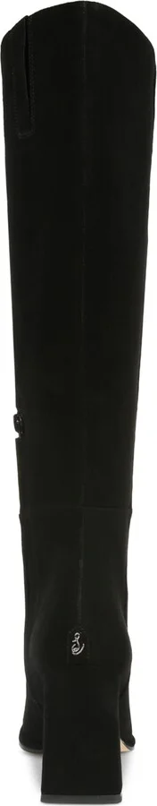 Sam Edelman Women's Issabel Square-Toe Sculpted-Heel Wide Calf Tall Dress Boots - Image 3