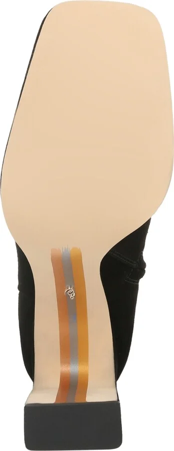 Sam Edelman Women's Issabel Square-Toe Sculpted-Heel Wide Calf Tall Dress Boots - Image 5