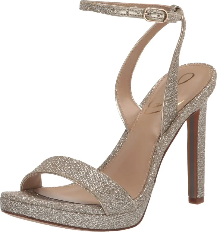 Sam Edelman Women's Jade Heeled Sandal Jute 10.5 Medium