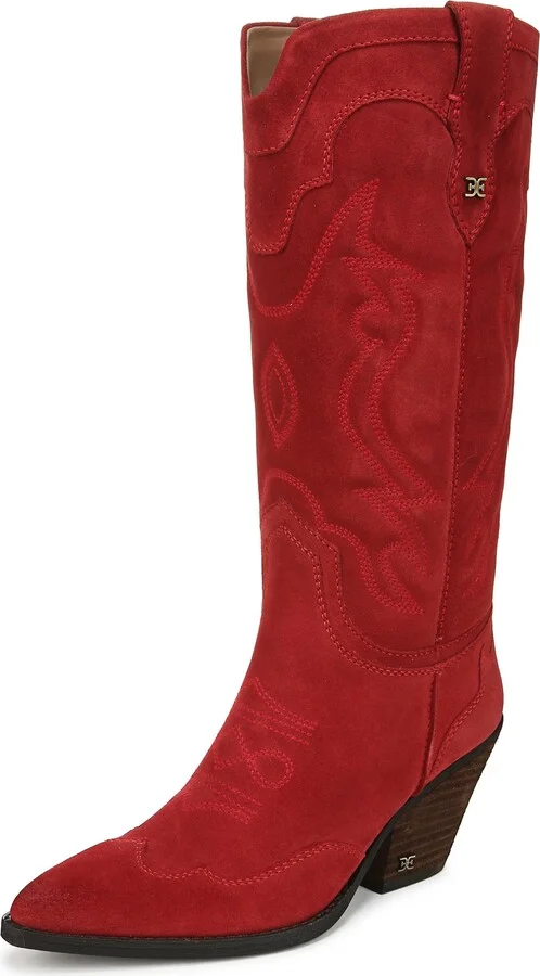Red Scarlet Wide Calf