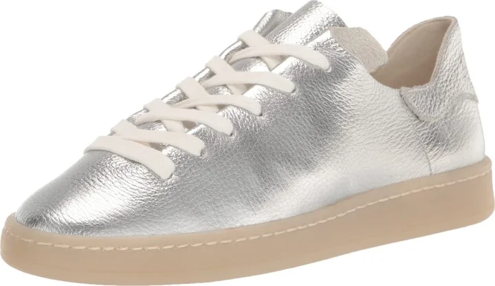 Sam Edelman Women's Jaxon Sneaker Soft Silver Silver 8 Medium