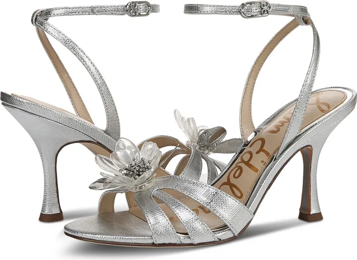 Sam Edelman Women's Joanna Flower-Trim Dress Sandals - Image 3