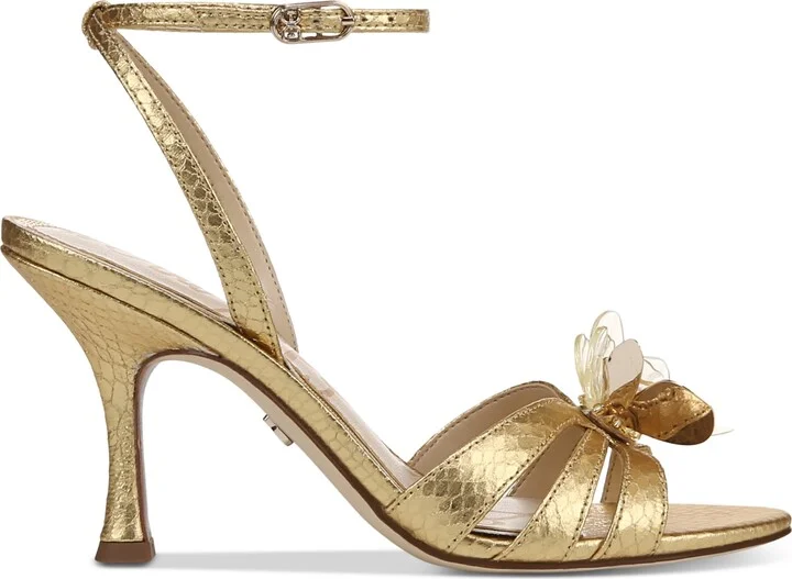 Sam Edelman Women's Joanna Flower-Trim Dress Sandals - Image 7