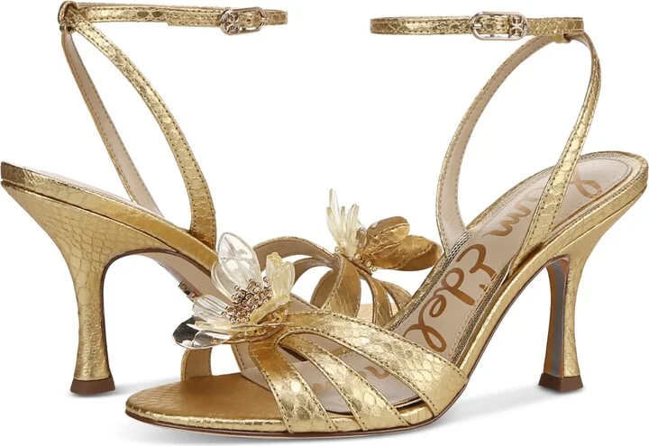 Sam Edelman Women's Joanna Flower-Trim Dress Sandals - Image 8