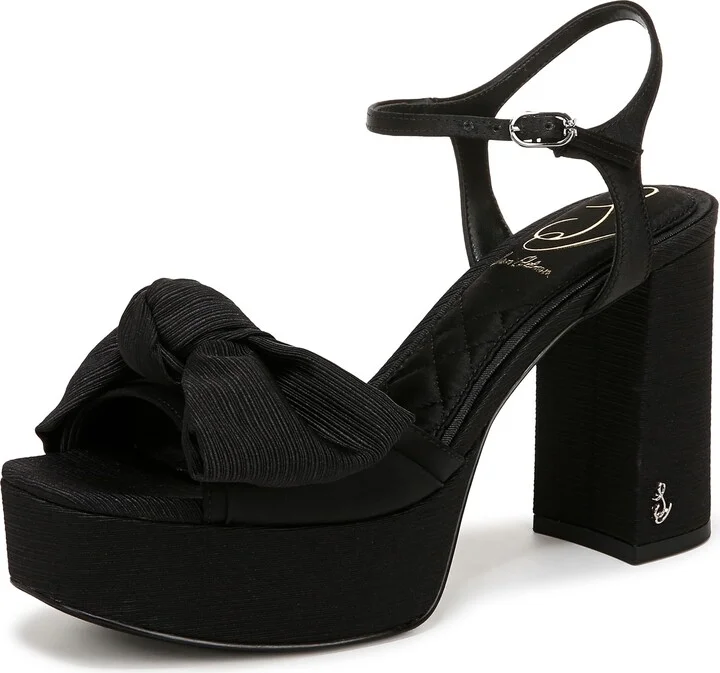 Sam Edelman Women's Julieta Platform Black 9.5 Medium