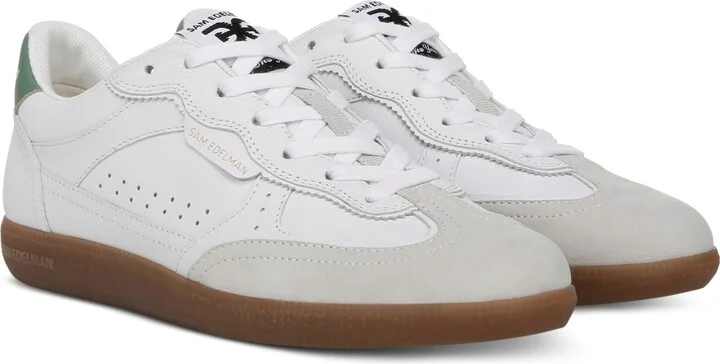 Run White,green Garden Suede Leather