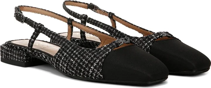 Sam Edelman Women's Kara Ballet Flat Black Boucle Multi 10 Medium