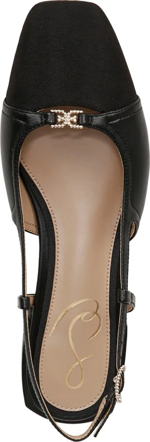 Sam Edelman Women's Kara Cap-Toe Slingback Flats - Image 4