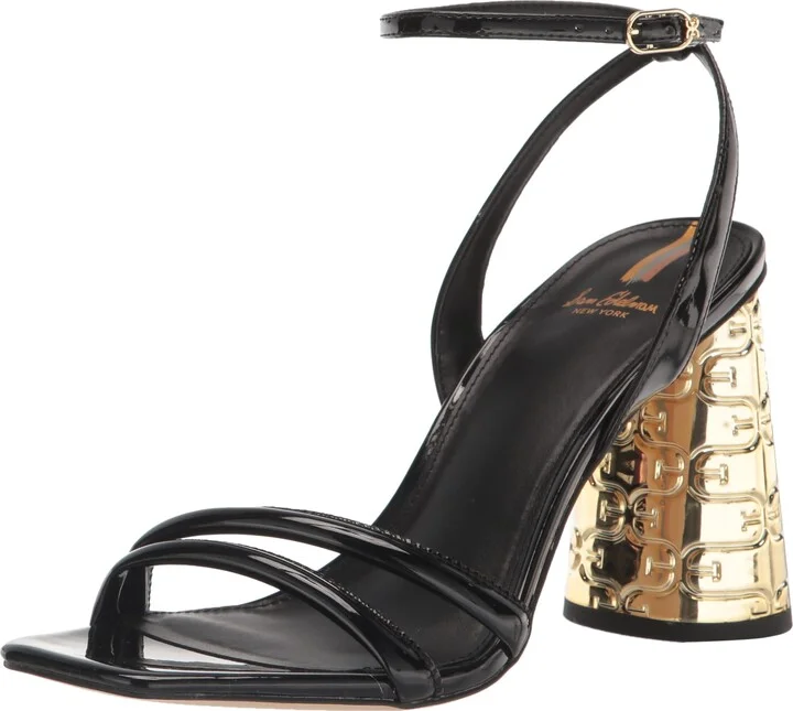 Sam Edelman Women's Kayden Heeled Sandal Black 7 Medium