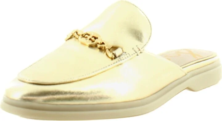 Sam Edelman Women's Kira Mule Amber Gold 7.5 Medium