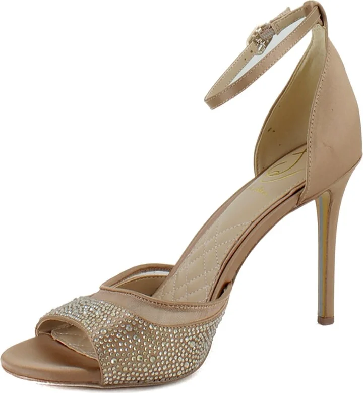 Sam Edelman Women's Krissa Heeled Sandal Prairie Sand 7 Medium