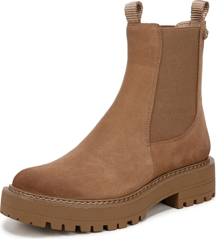 Sam Edelman Women's Laguna Chelsea Boot Almond Taupe 9 Medium
