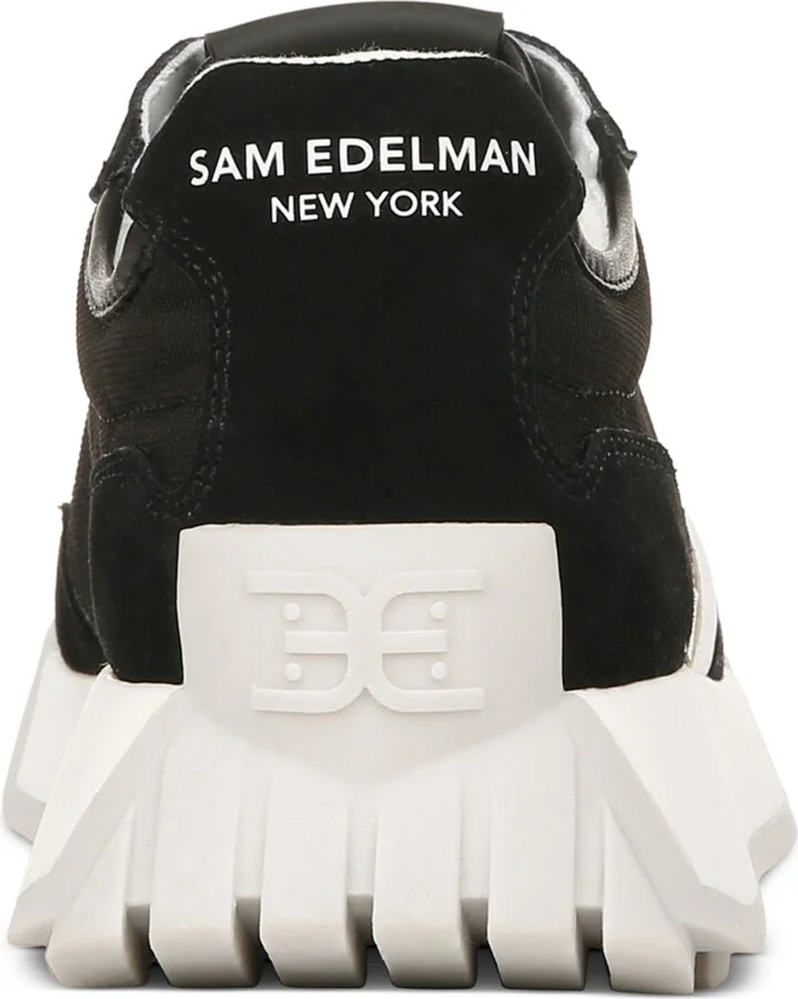 Sam Edelman Women's Langley Emblem Lace-Up Trainer Sneakers - Image 3