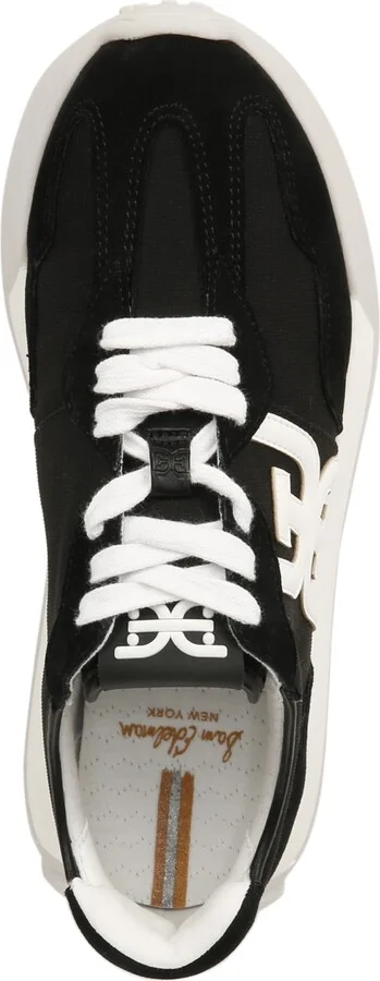 Sam Edelman Women's Langley Emblem Lace-Up Trainer Sneakers - Image 4
