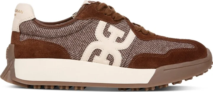 Sam Edelman Women's Langley Emblem Lace-Up Trainer Sneakers - Image 6