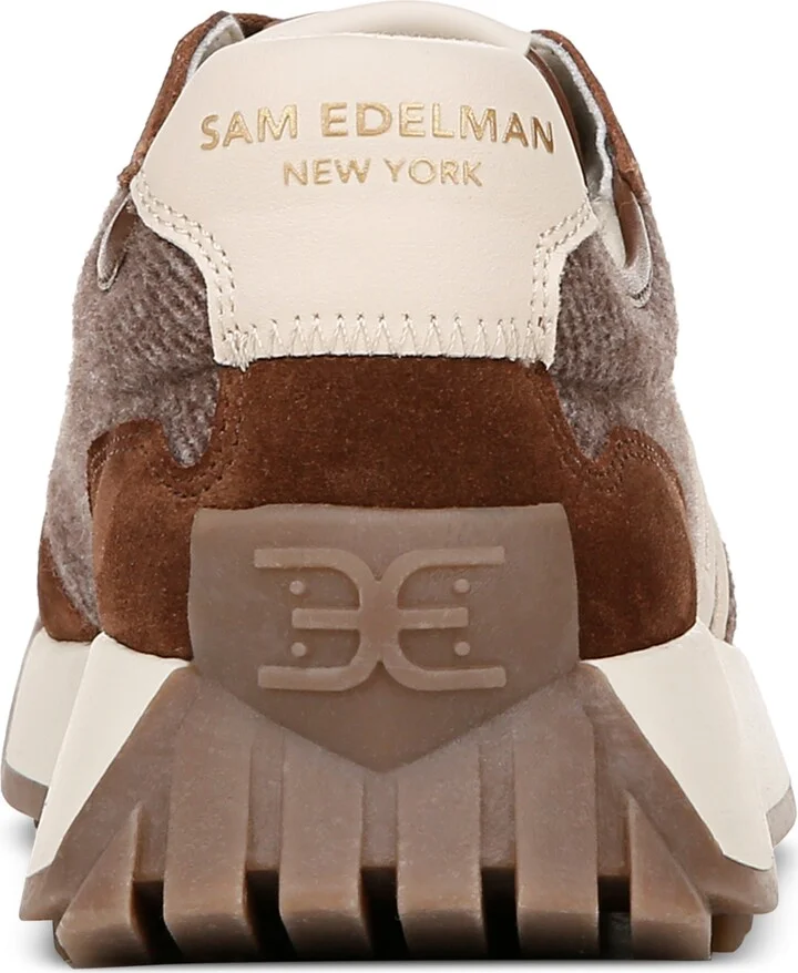 Sam Edelman Women's Langley Emblem Lace-Up Trainer Sneakers - Image 7