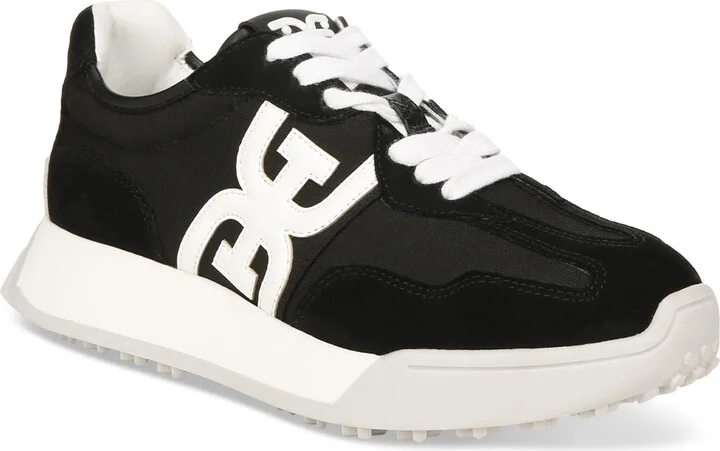 Sam Edelman Women's Langley Emblem Lace-Up Trainer Sneakers