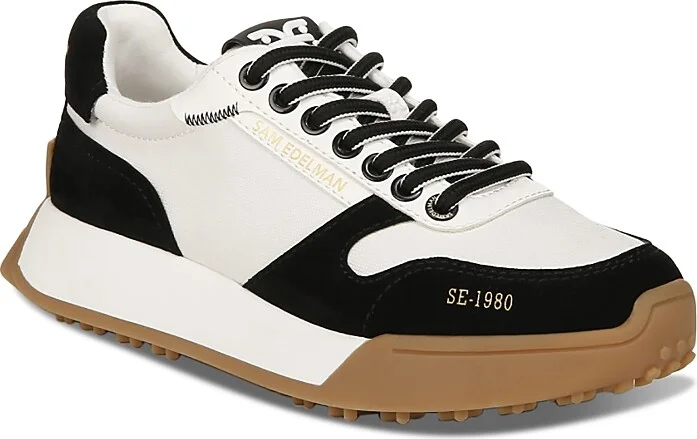 Sam Edelman Women's Layla Lace Up Low Top Running Sneakers