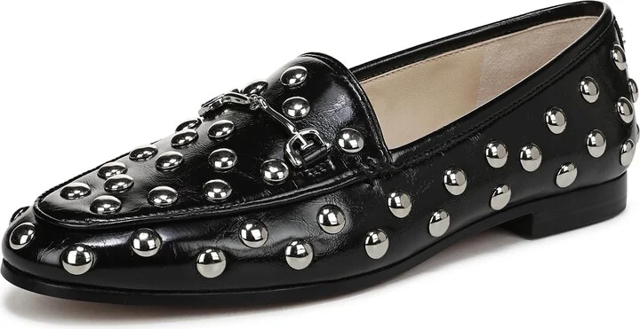 Black Patent Stud