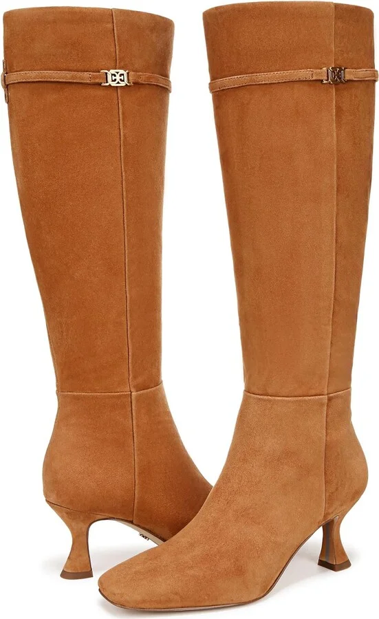 Sam Edelman Women's Lyla Knee High Boot Harvest Brown 10.5 Medium
