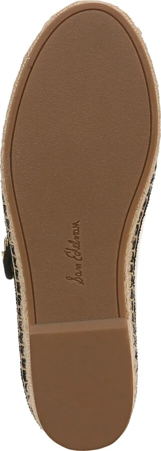Sam Edelman Women's Mackie Mary Jane Espadrille Flats - Modern Ivory, Black - Image 5