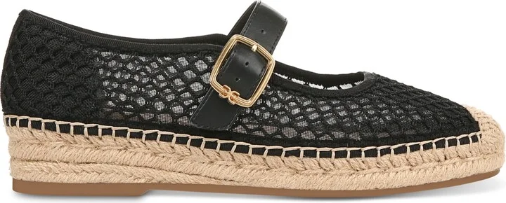 Sam Edelman Women's Mackie Mary Jane Espadrille Flats - Modern Ivory, Black - Image 6