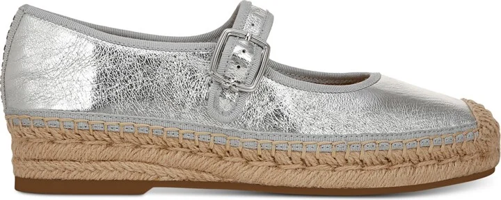 Sam Edelman Women's Mackie Mary Jane Espadrille Flats - Modern Ivory, Black - Image 10