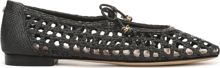 Sam Edelman Women's Marcie Mary Jane Flats - Bleached Beechwood, Saddle - Image 6