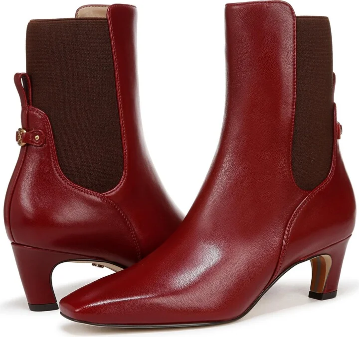 Sam Edelman Women's Margo Ankle Boot Cabernet Red 9 Medium
