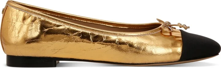 Sam Edelman Women's Marley Cap-Toe Ballet Flats - Brown Mult Tweed, Black - Image 6