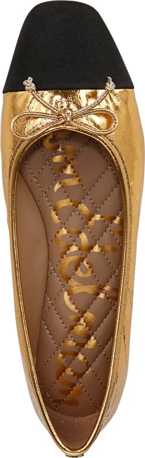 Sam Edelman Women's Marley Cap-Toe Ballet Flats - Brown Mult Tweed, Black - Image 8