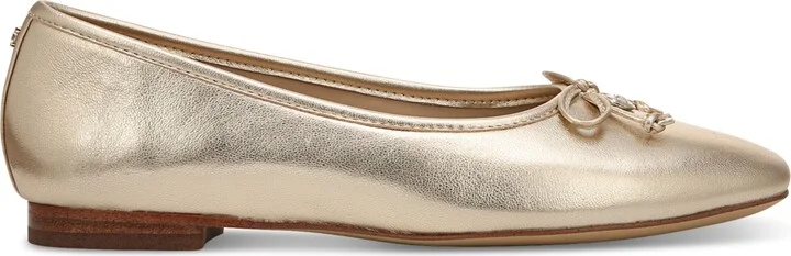 Sam Edelman Women's Meadow Square-Toe Bow Ballet Flats - Image 2