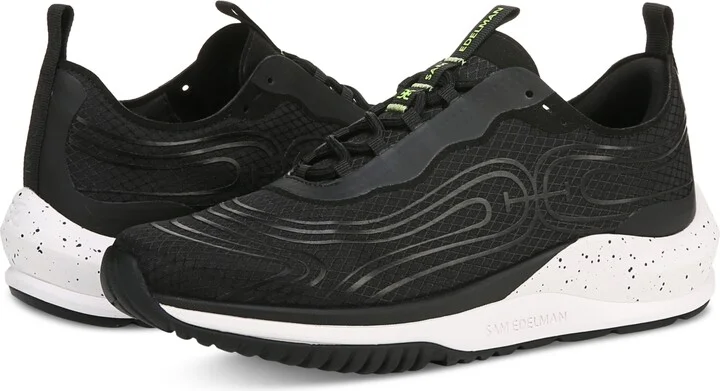 Sam Edelman Women's Miles Mixed-Media Lace-Up Sneakers - Image 3