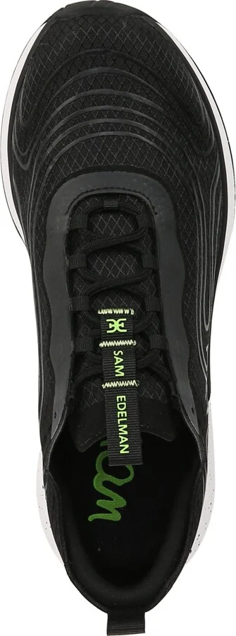 Sam Edelman Women's Miles Mixed-Media Lace-Up Sneakers - Image 4