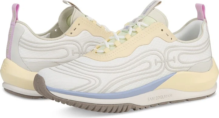 Sam Edelman Women's Miles Mixed-Media Lace-Up Sneakers - Image 7