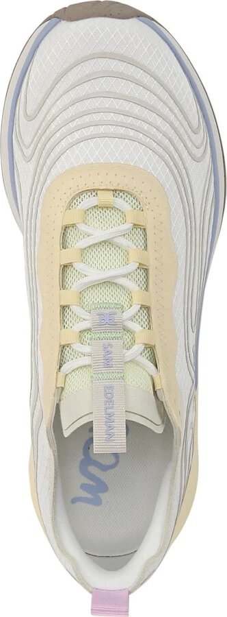 Sam Edelman Women's Miles Mixed-Media Lace-Up Sneakers - Image 8