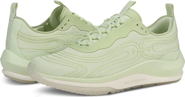 Sam Edelman Women's Miles Mixed-Media Lace-Up Sneakers - Image 11