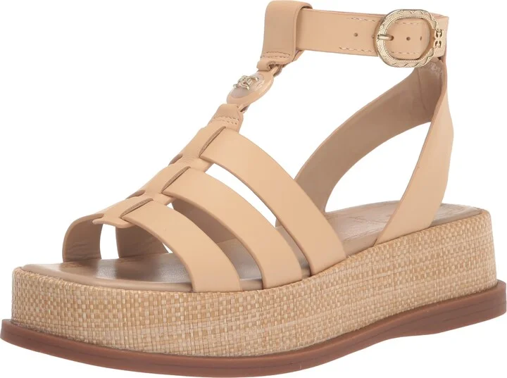 Sam Edelman Women's Naima Sandal Bleached Wheat 6.5 Medium