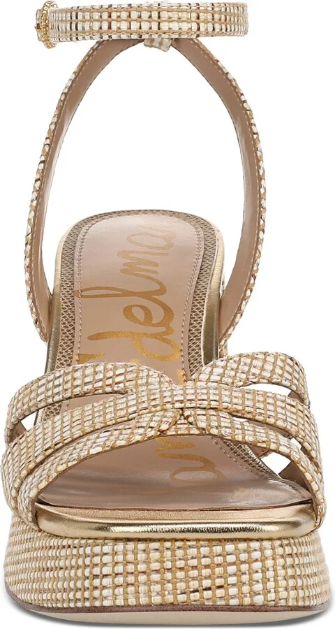 Sam Edelman Women's Reese Strappy Platform Sandals - Image 3